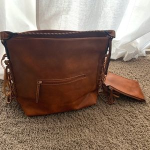 Genuine Leather Tote/Crossbody